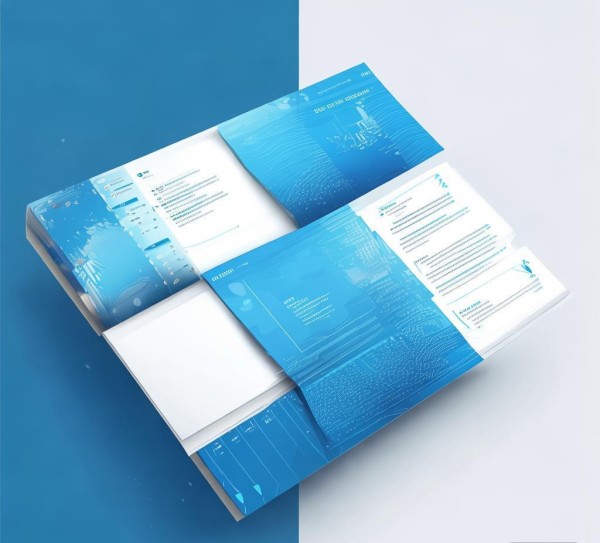 蓝白商务动态PPT，你的职场必备工具